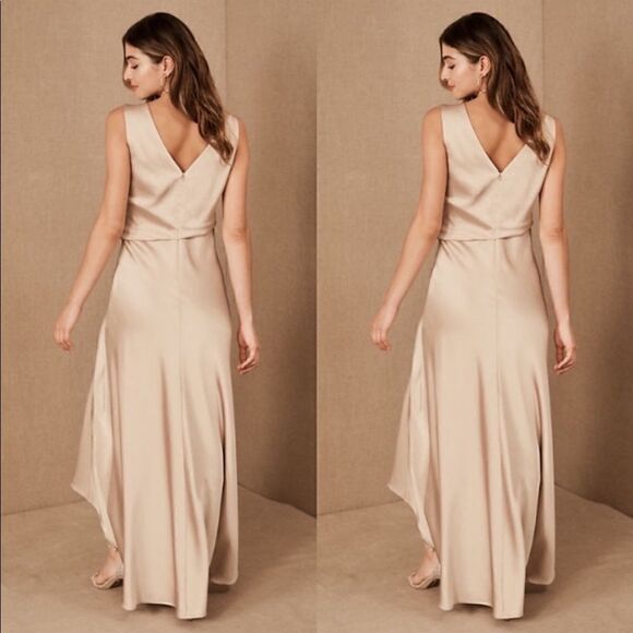 BHLDN Espen Satin Maxi Dress - Picture 2 of 8